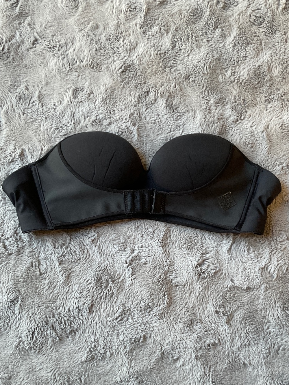 Strapless Black Push-Up Bra - Women Intimates